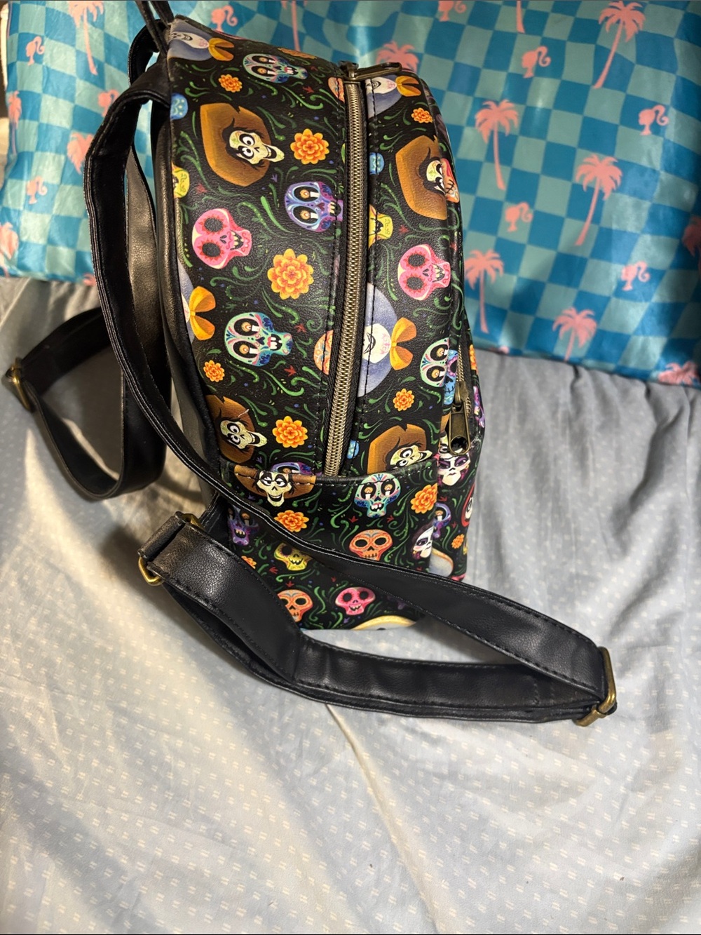 Loungefly Disney Pixar Coco Mini Backpack - Picture 4 of 9